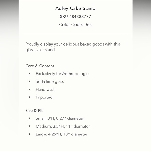 SPECIAL PRICING 🔥 Adley pink cake stand - Picture 8 of 9